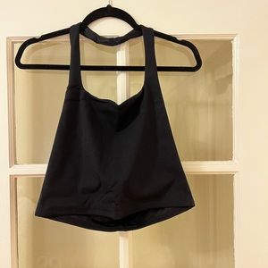 Abercrombie-Black halter top (brand new)